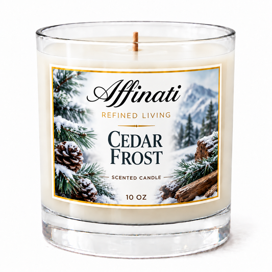 Cedar Frost -alkuperäinen kynttilä