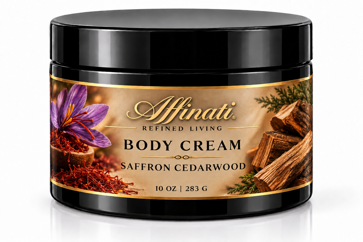 Tělový krém Saffron Cedarwood