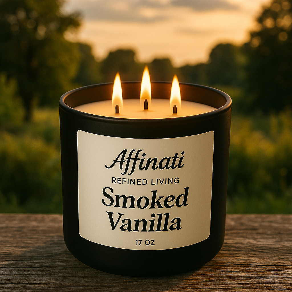 3-Wick Smoked Vanilla Candle