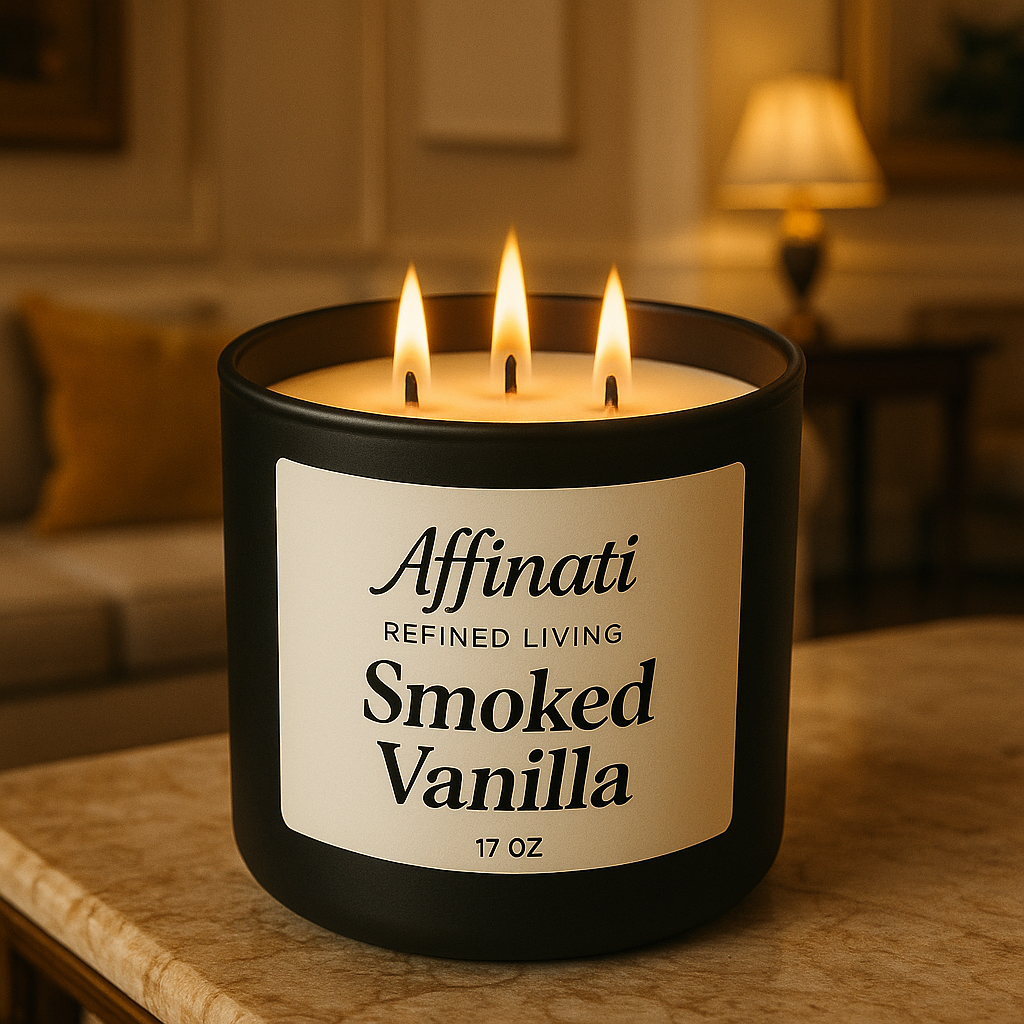 3-Wick Smoked Vanilla Candle