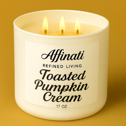 3-Wick Toasted Pumpkin Cream Candle