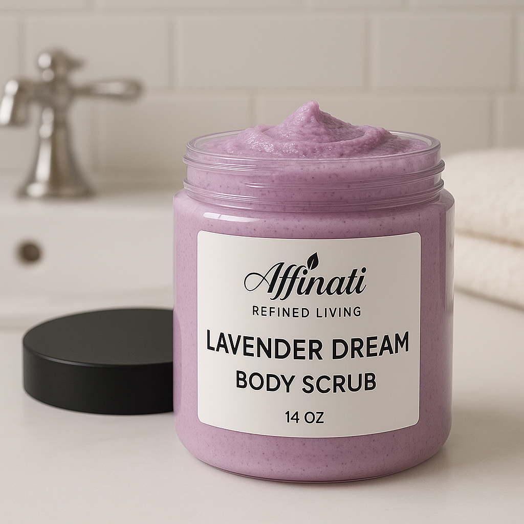 Lavender Dream Body Scrub – Calming Exfoliation for Soft, Smooth Skin