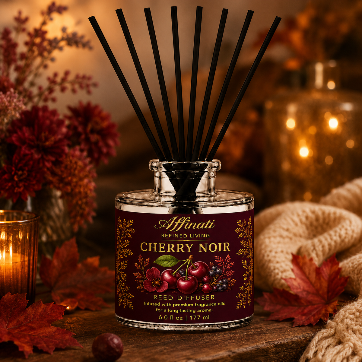 Difusor de Varillas Cherry Noir