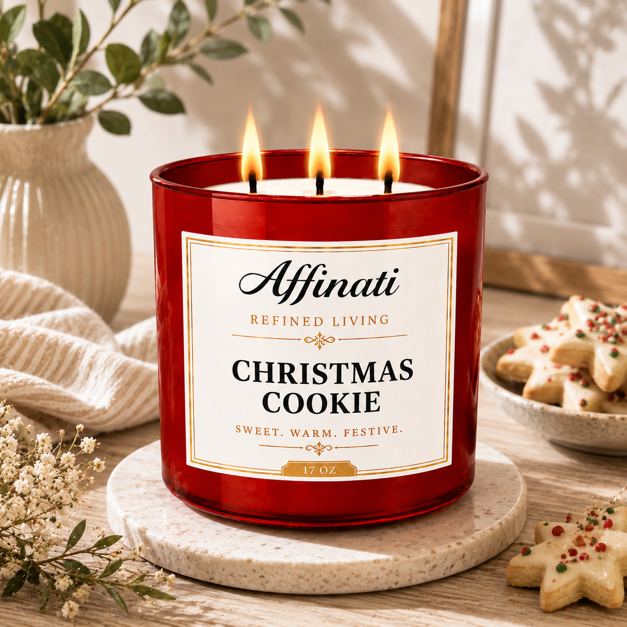 Świeca Christmas Cookie 3-Wick