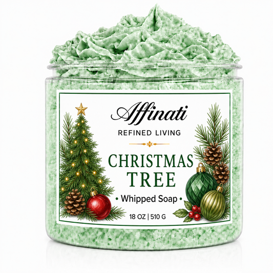 Sabonete Cremoso de Árvore de Natal
