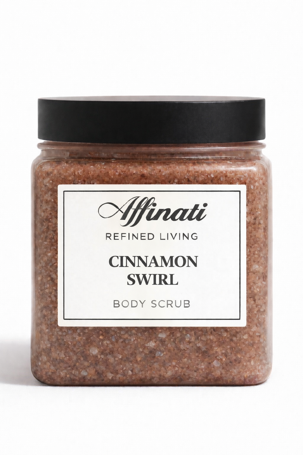 Cinnamon Swirl Body Scrub 64 oz | Whipped Salt Scrub - Affinati