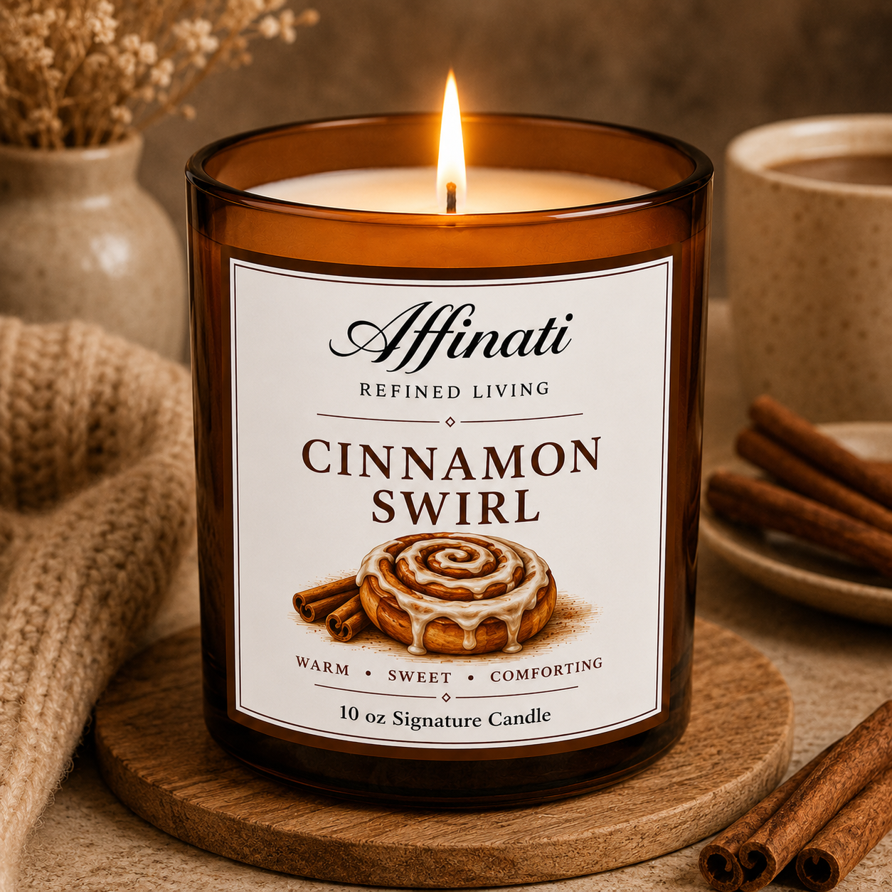 Vela Signature Cinnamon Swirl