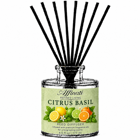 Zitrus-Basilikum Schilfrohr-Diffusor