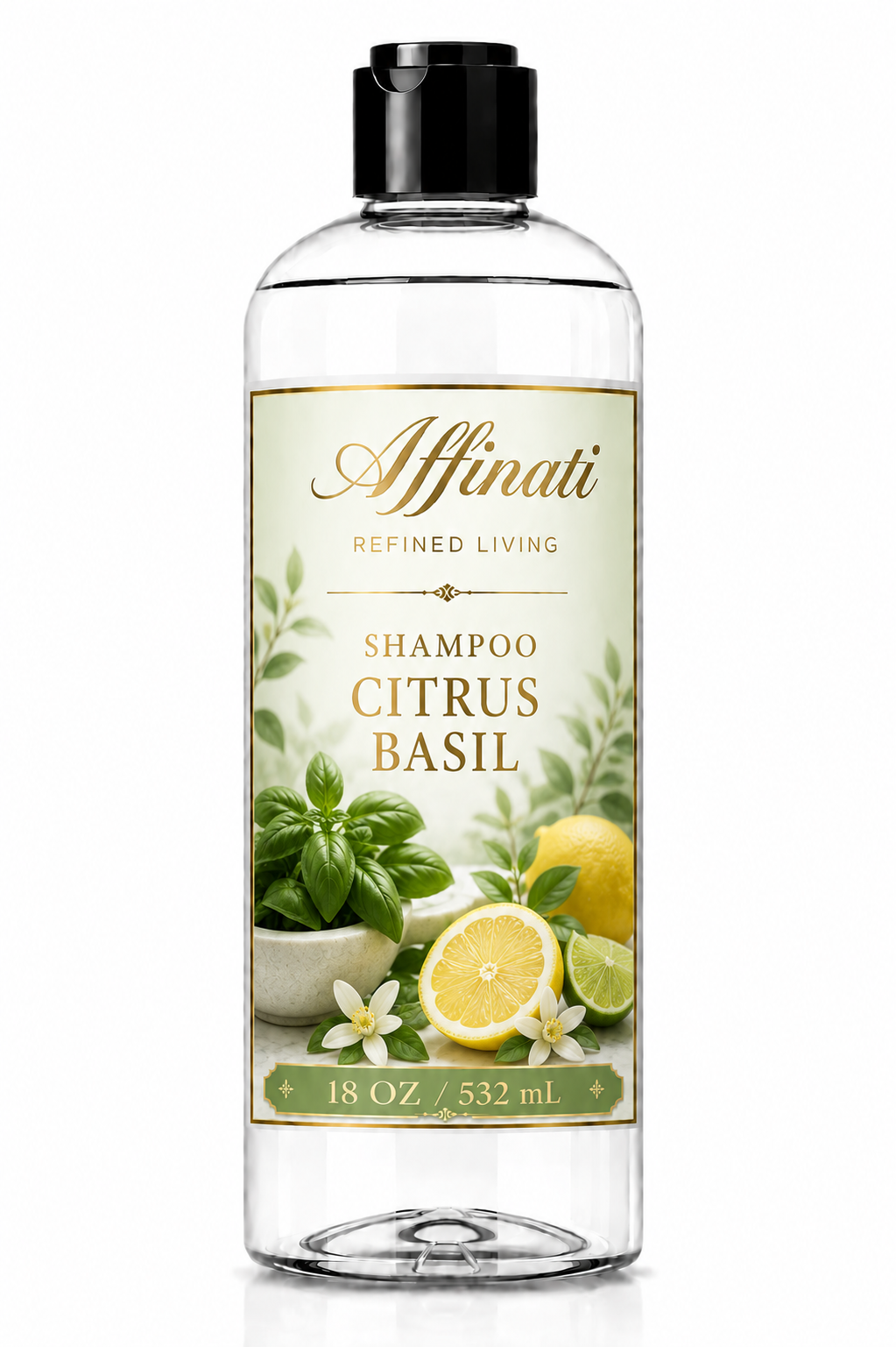 Zitrus-Basilikum Shampoo