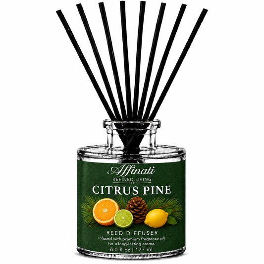 Difusor de varillas cítrico y pino