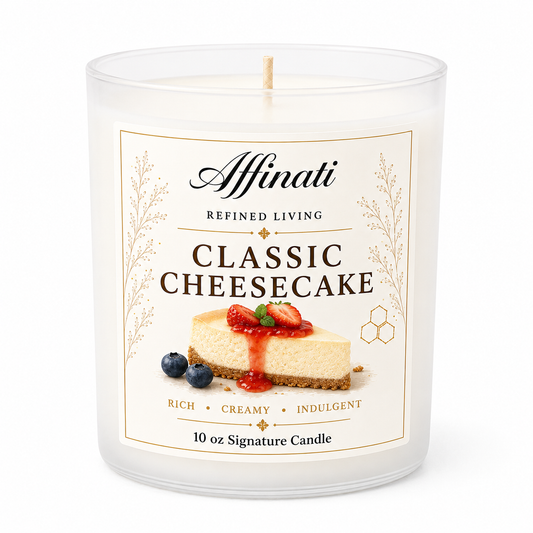 Svíčka klasický cheesecake Signature