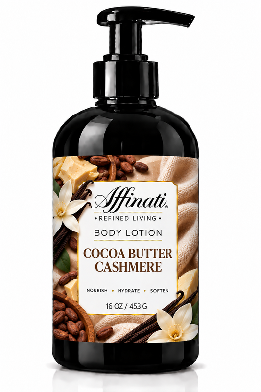 Lozione corpo al burro di cacao e cashmere