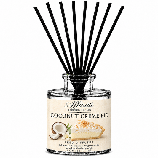 Difusor de varillas de tarta de crema de coco
