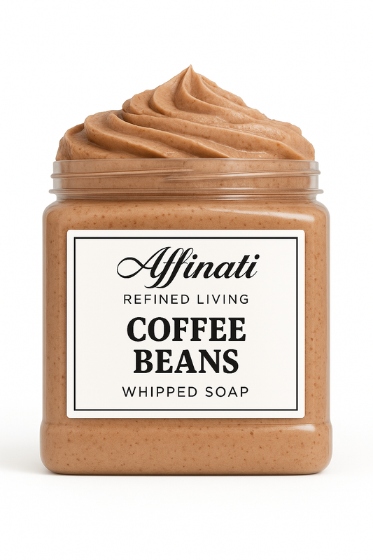 Coffee Beans Whipped Soap - 64 oz - Affinati