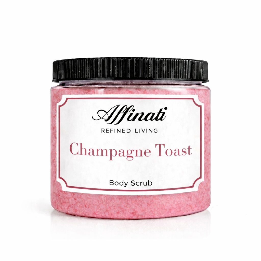 Champagne Toast Body Scrub 20 oz | Whipped Salt Scrub