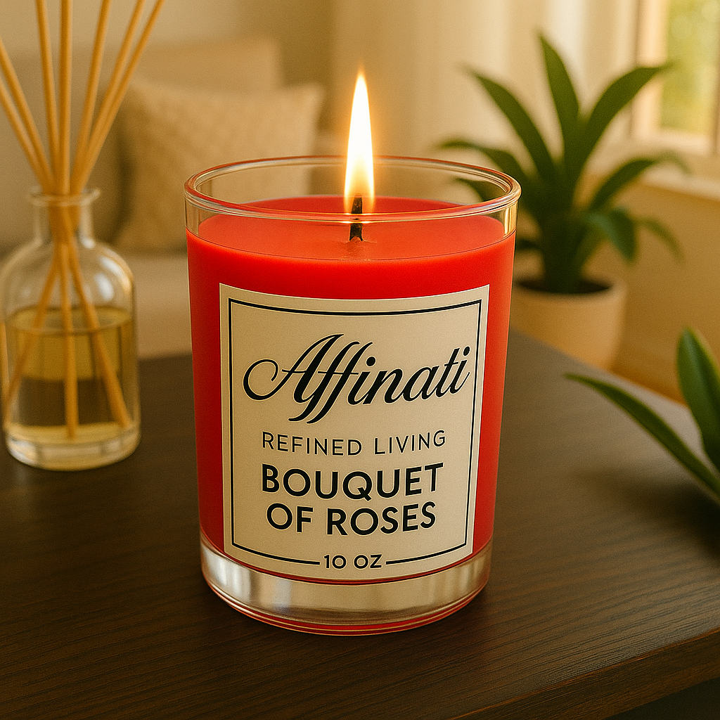 Bouquet of Roses Original Candle - Affinati