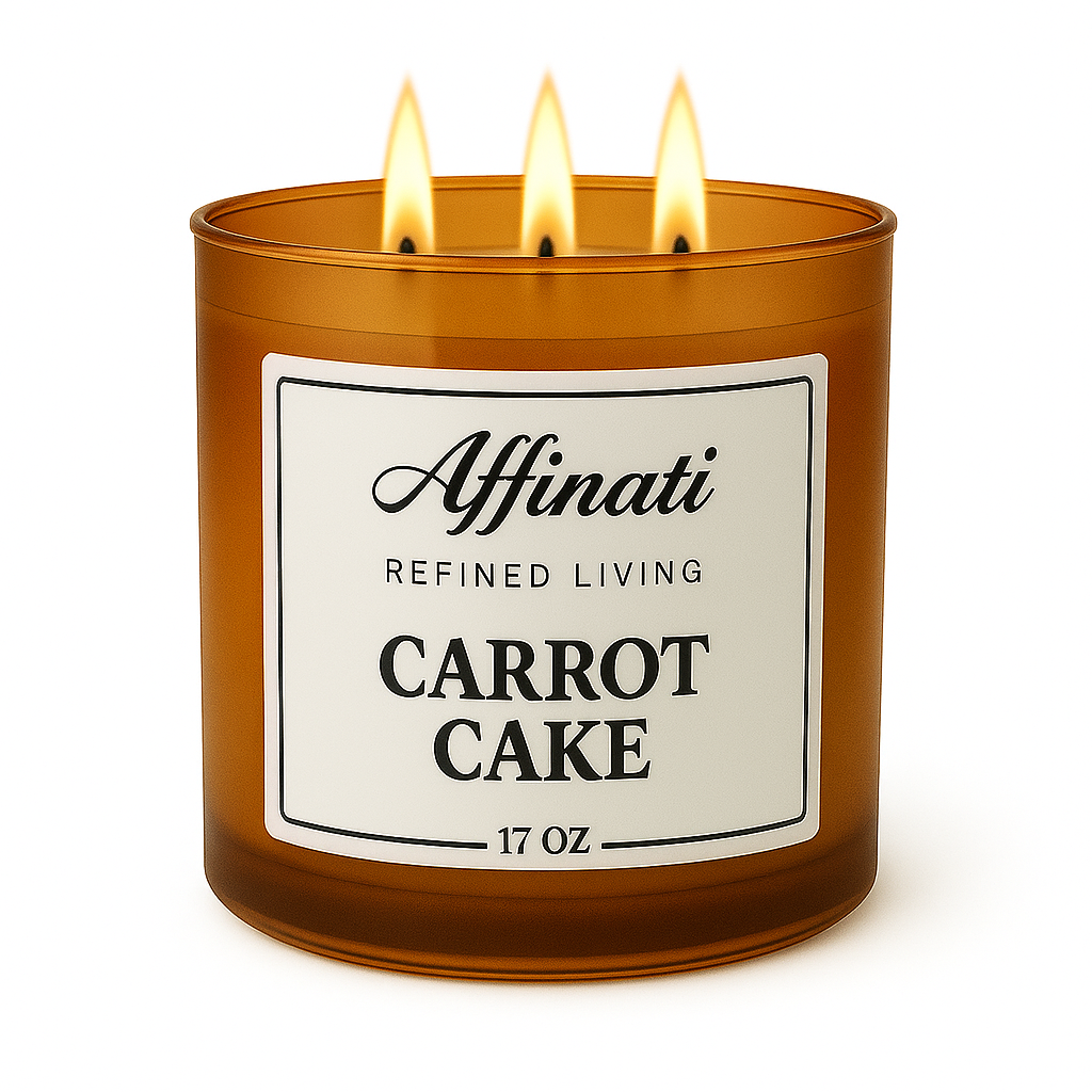 3-væge gulerodskage duftlys