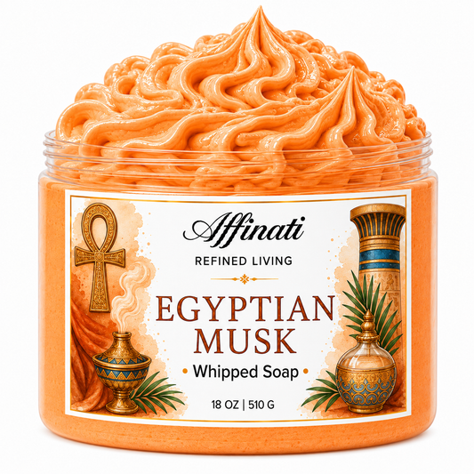 Savon fouetté musc égyptien