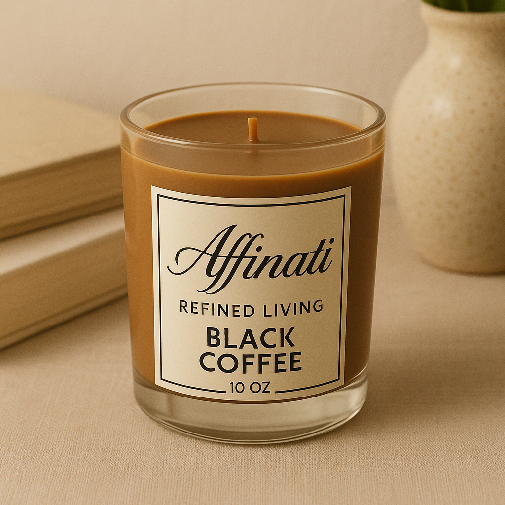 Black Coffee Original Candle - Affinati