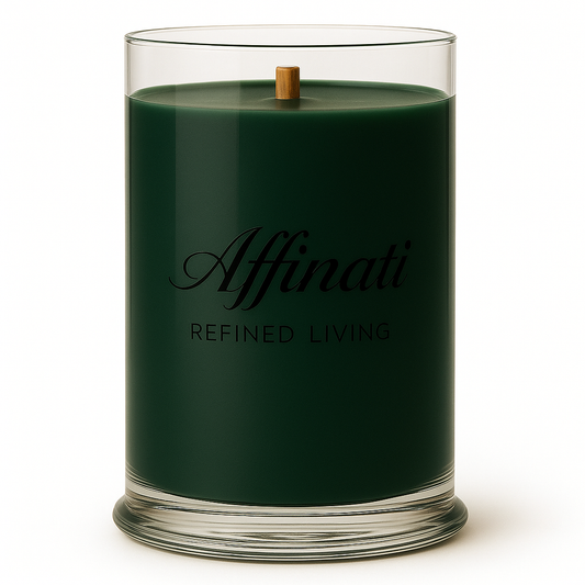 Winter Spruce Wooden Wick Candle – Luxury 21 oz Soy Blend | Affinati - Affinati