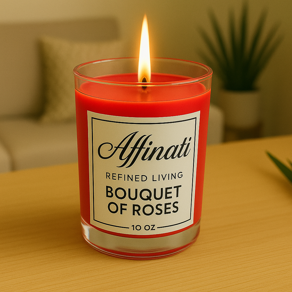 Bouquet of Roses Original Candle - Affinati