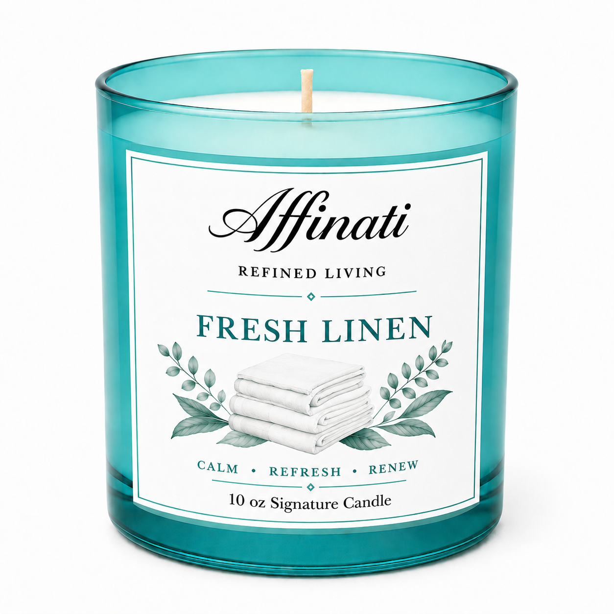 Lumânare Semnătură Fresh Linen