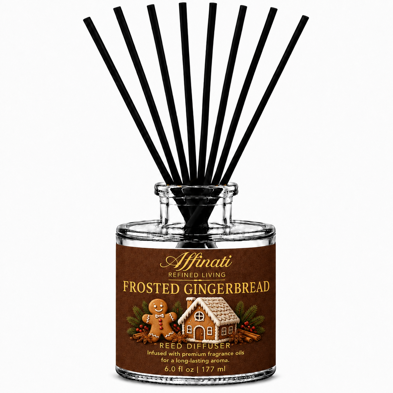 Frosted Gingerbread Reed Diffuser