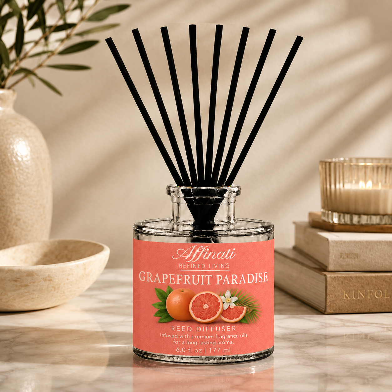 Grapefruit Paradise Reed Diffuser