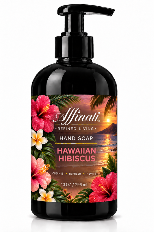 Hawaiisk hibiskus håndsåpe