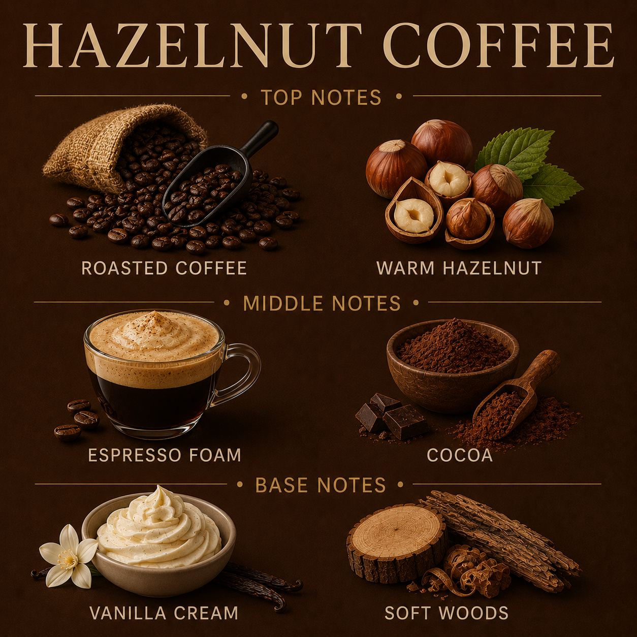 ヘーゼルナッツコーヒー シグネチャーキャンドル