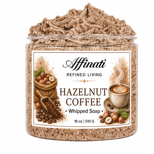 Sabonete Cremoso de Café com Avelã