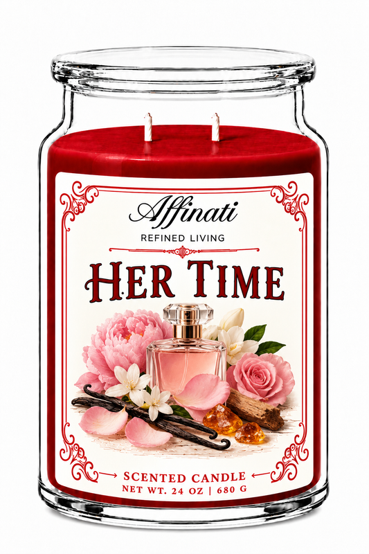 Her Time 24 oz-ljus - Timeless Collection-ljus med två vekar