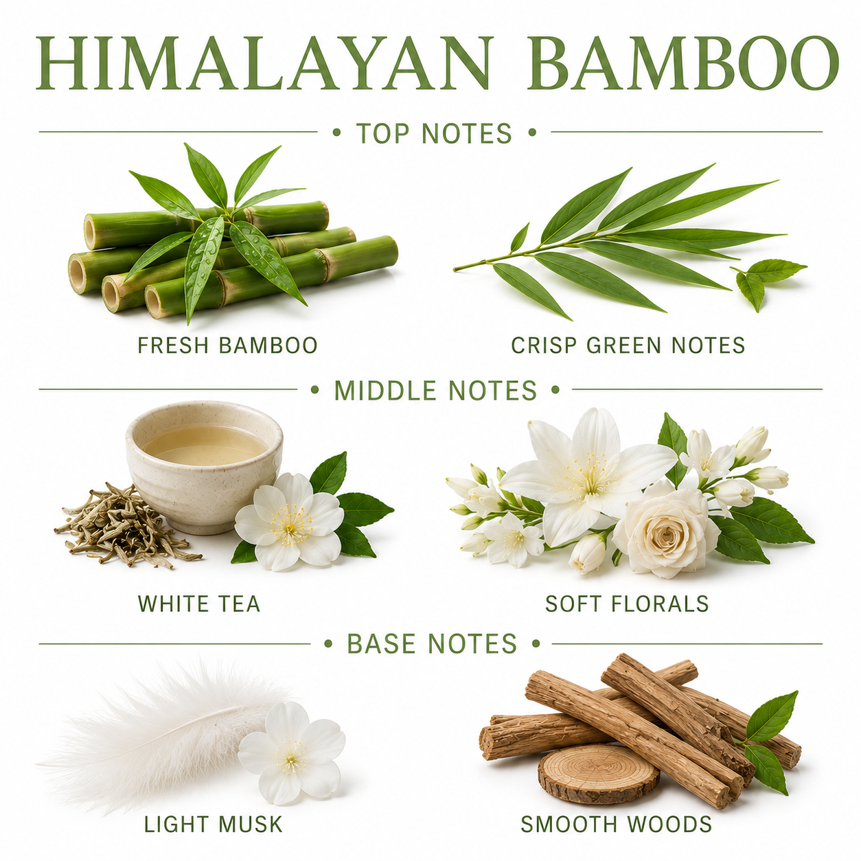 Himalaya-Bambus Ried-Diffusor