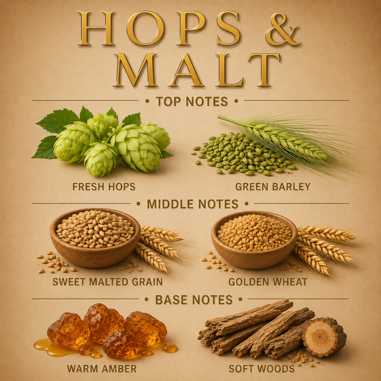 Hops & Malt 3-Wick Candle