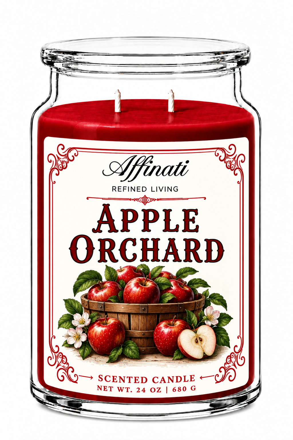 Apple Orchard 24 oz Candle – Timeless Collection Double Wick Candle