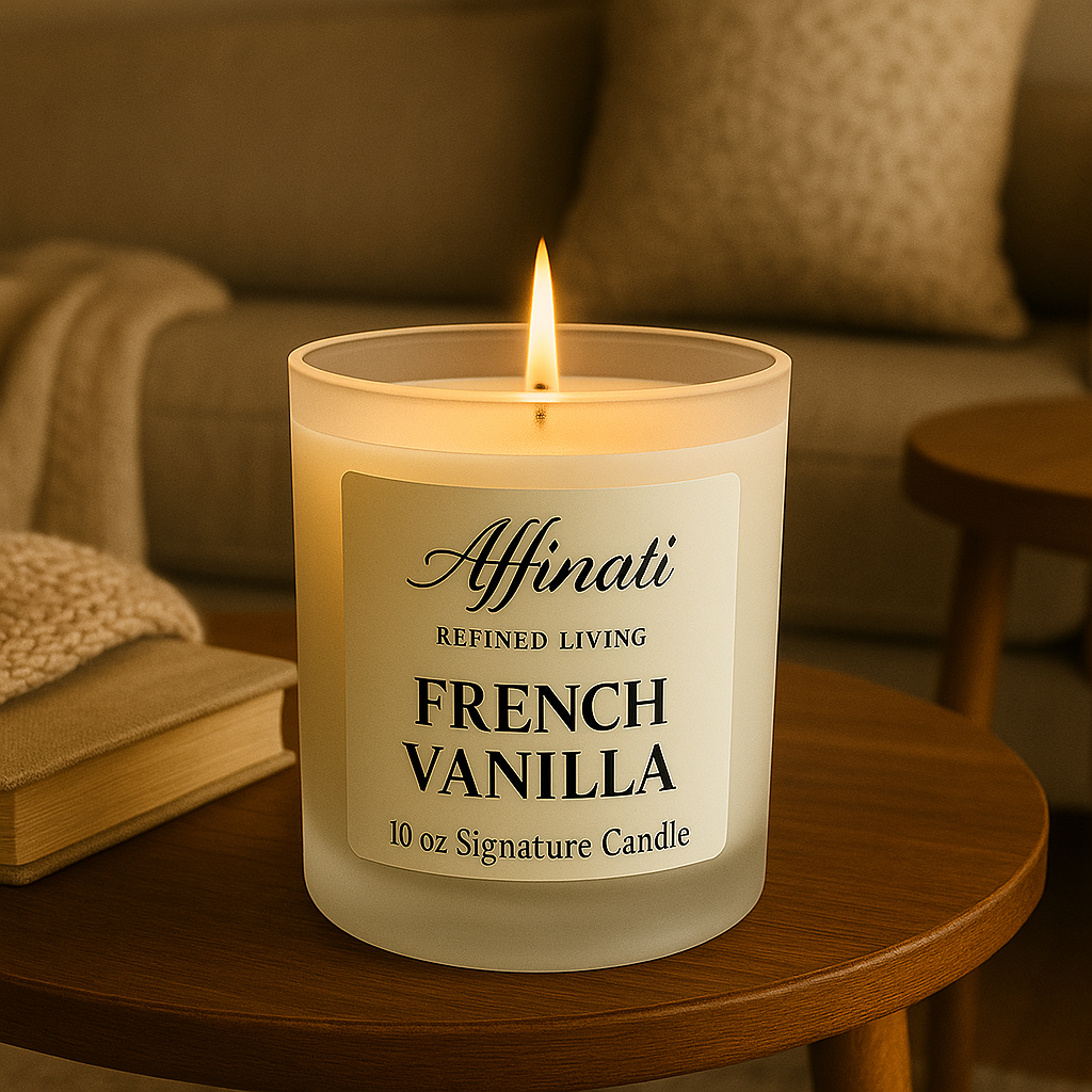 French Vanilla Signature Candle - Affinati
