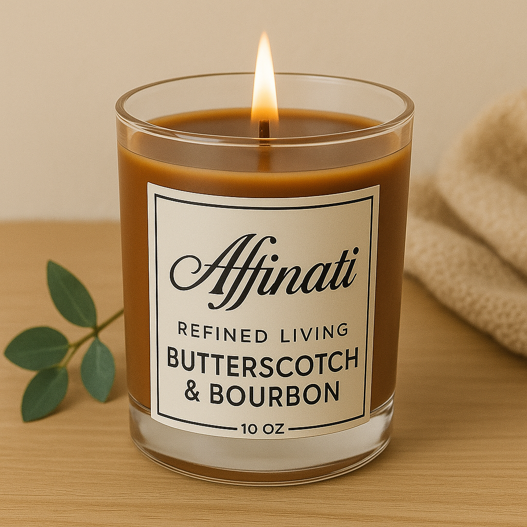 Butterscotch & Bourbon Original Candle - Affinati