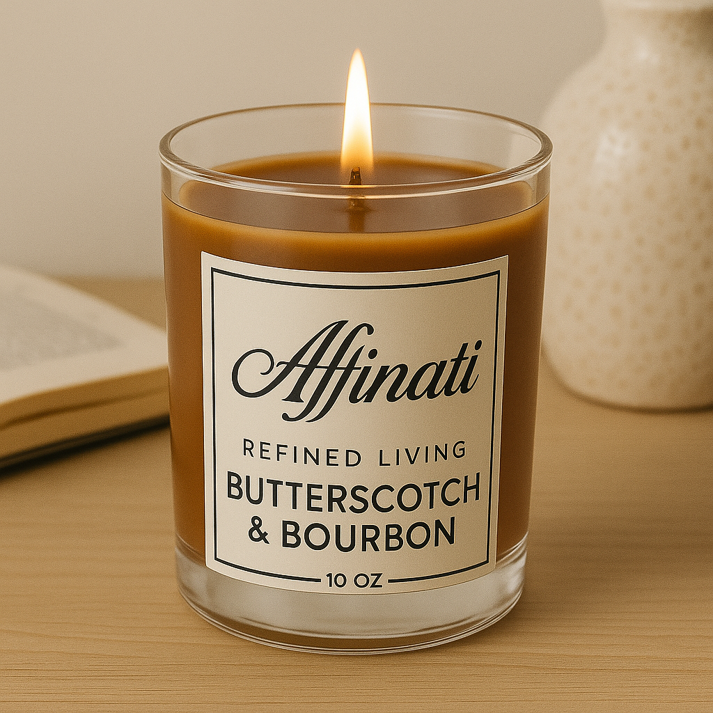 Butterscotch & Bourbon Original Candle - Affinati