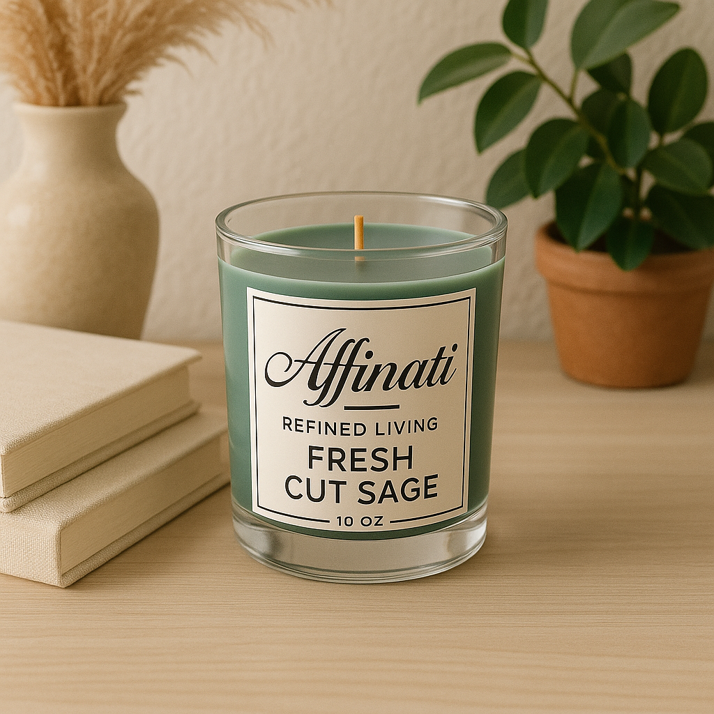Fresh Cut Sage Original Candle - Affinati