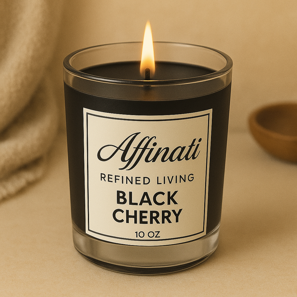 Black Cherry Original Candle - Affinati