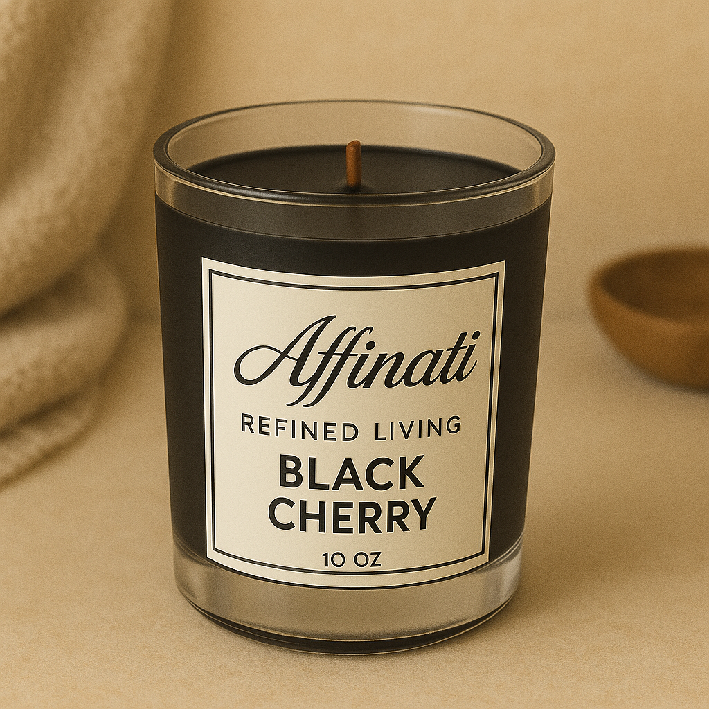 Black Cherry Original Candle - Affinati