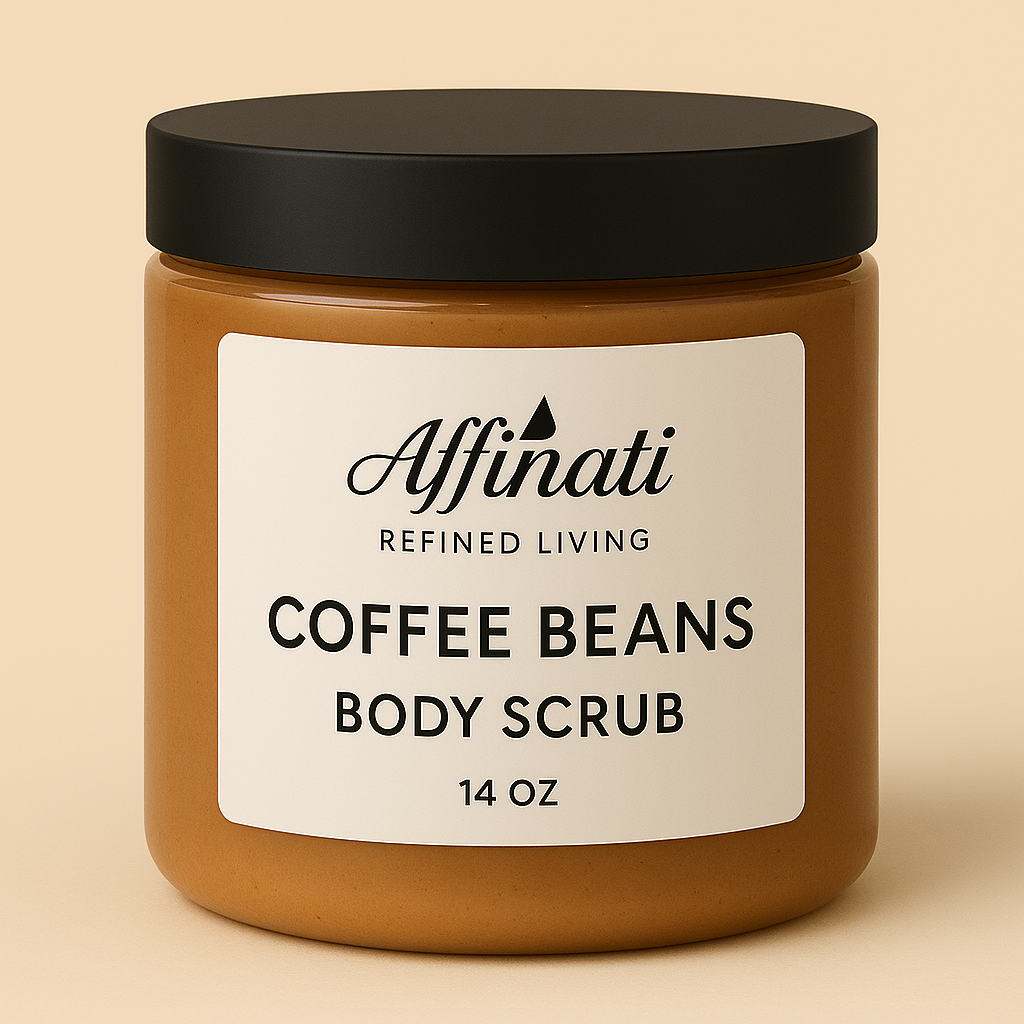 Coffee Beans Body Scrub – Energizing Exfoliation for Smooth, Revitalized Skin - Affinati