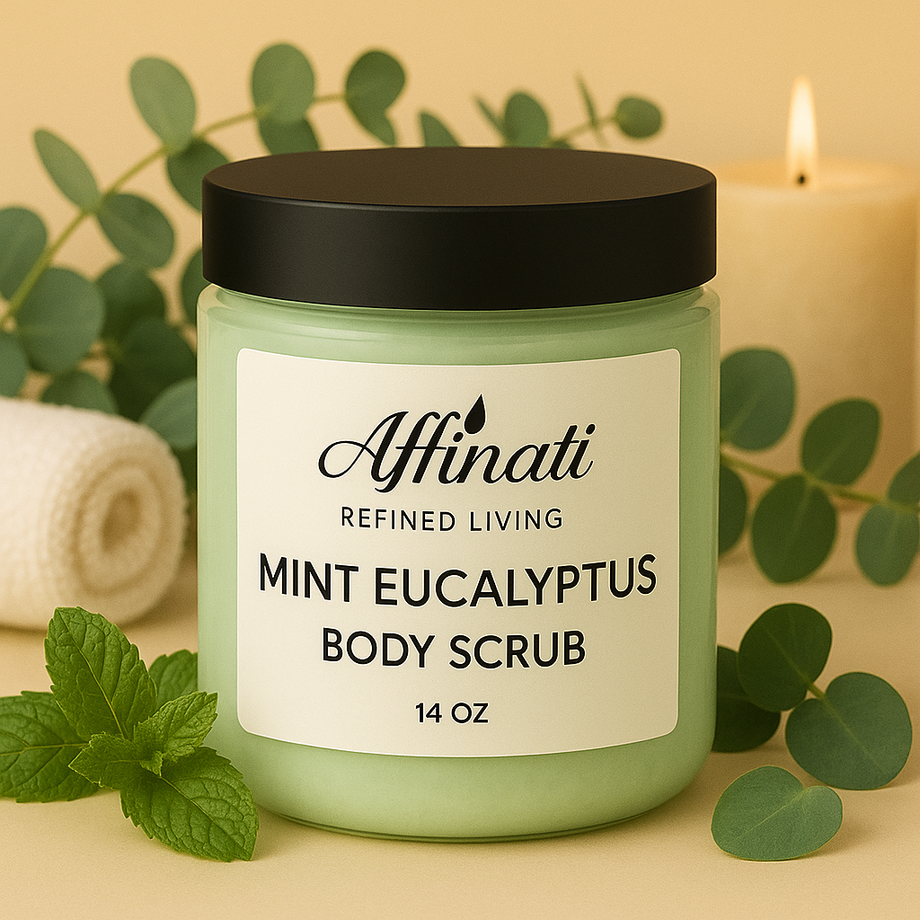 Mint Eucalyptus Body Scrub - Affinati