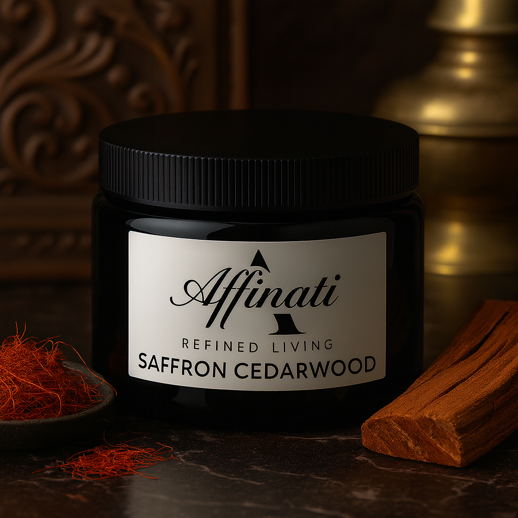 Saffron Cedarwood - Shea Butter Body Lotion (10 oz)