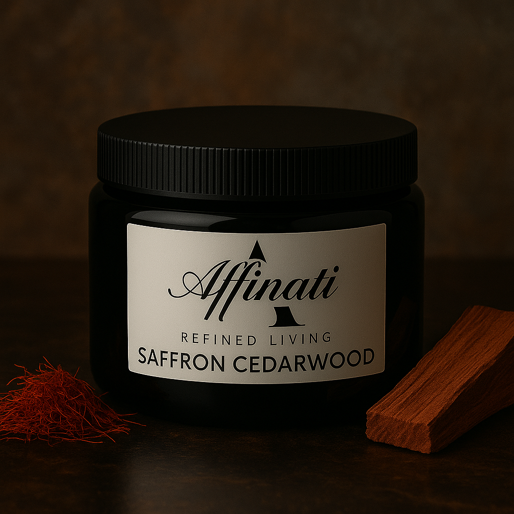 Saffron Cedarwood - Shea Butter Body Lotion (10 oz)