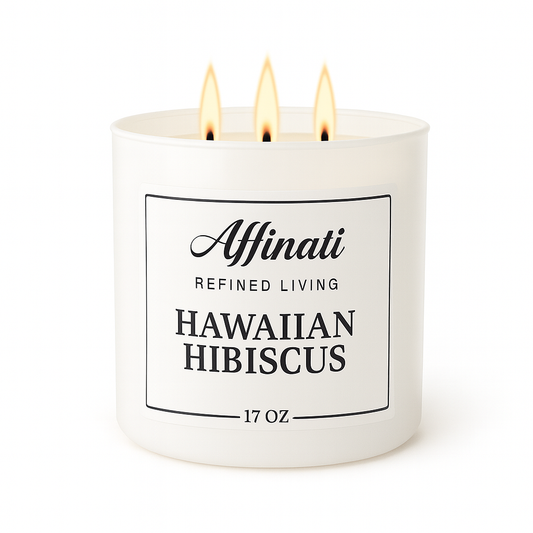 3-Wick Hawaiian Hibiscus Candle