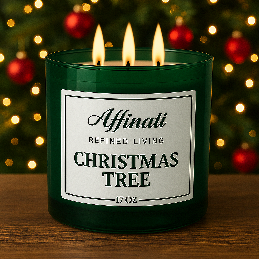 3-Wick Christmas Tree Candle