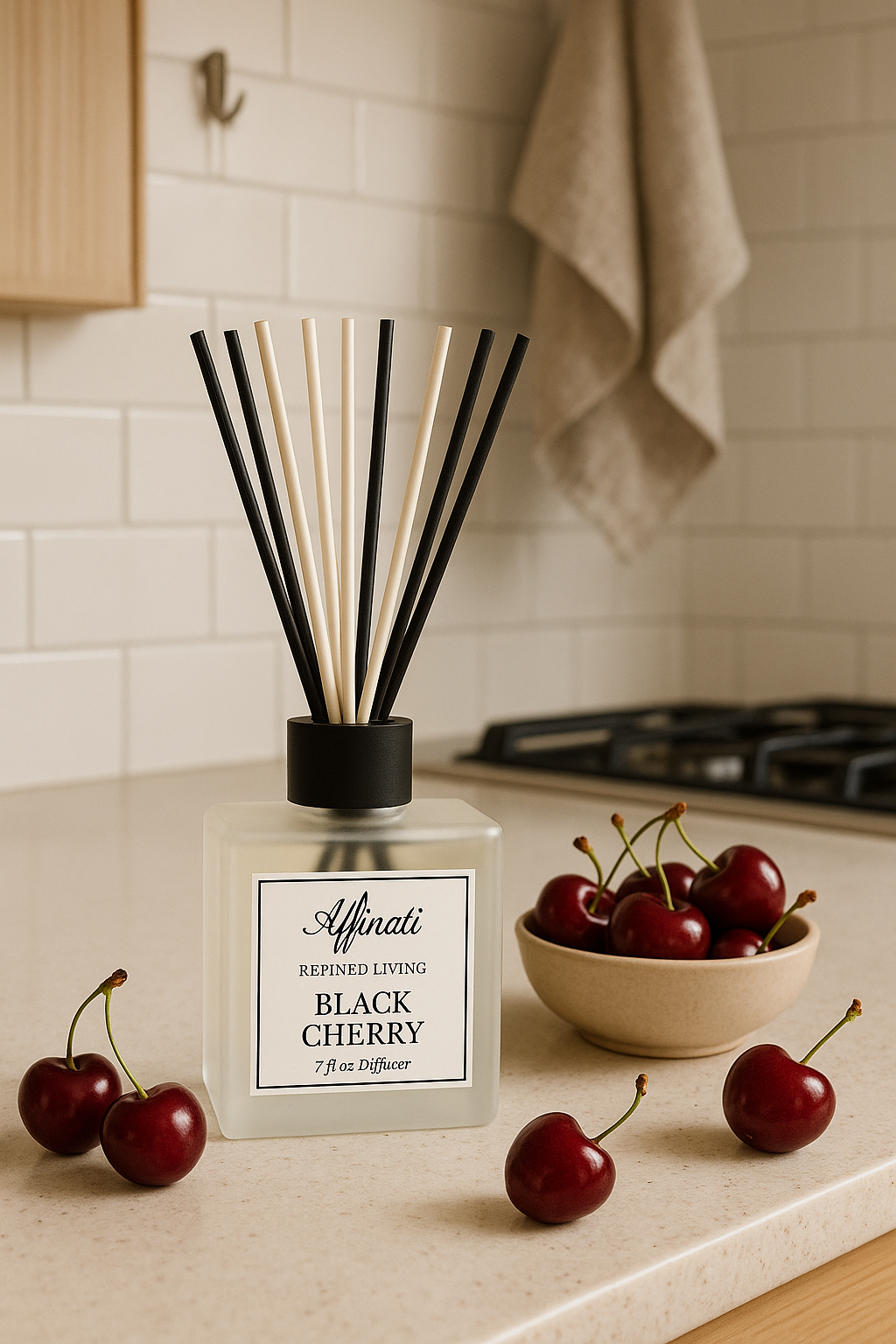 Black Cherry Reed Diffuser - Affinati