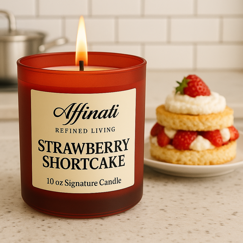Strawberry Shortcake Signature Candle - Affinati