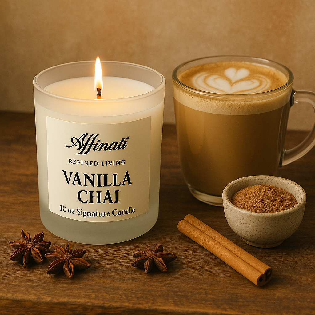 Vanilla Chai Signature Candle - Affinati